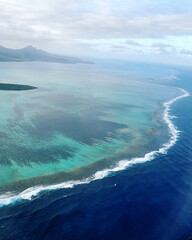 Mauritius from above