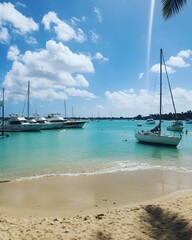 Grand Baie beach, Mauritius