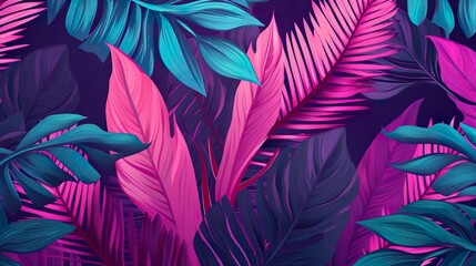 Monstera deliciosa tropical leaf background