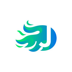 Obraz premium Letter J logo or symbol template design