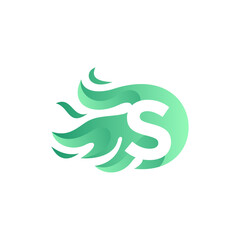 Letter S logo or symbol template design