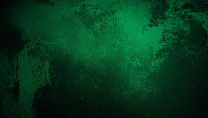 green abstract background black green emerald vintage backdrop texture of board paper wall paint stains dark wallpaper with place for design
