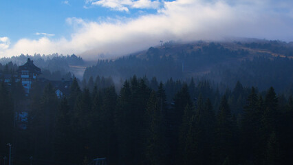 mist in the mountains, Kopaonik