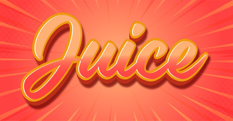 Juice editable text effect