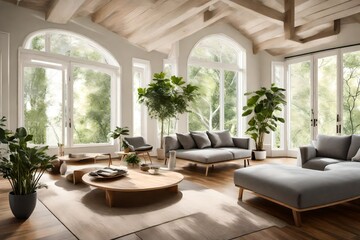 Fototapeta premium modern living room