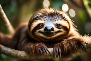 Naklejka premium close up of a squirrel