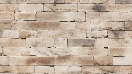 Fototapeta premium Brown Beige Red Brick Wall Grunge Textured Backdrop Background Illustration