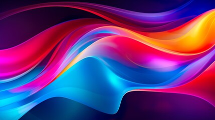 pastel colored holographic glow background