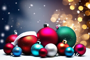 christmas decoration. Generative AI