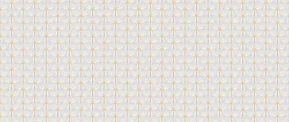 White and gold hexagon design, Pyramid 3D pattern background. Abstract geometric texture collection design. Vector illustration, 3D polygon shapes background