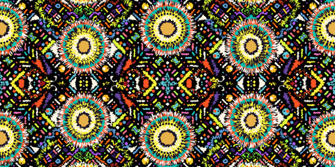 seamless ethnic pattern design.Geometric ethnic oriental ikat pattern traditional Design.ethnic oriental pattern,fabric,embroidery.Mexican pattern.merican pattern.latin african.indian fabric.Mexicanse