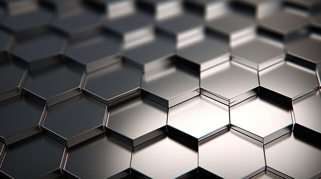Abstract paper Hexagon white Background technology