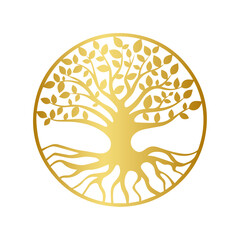 tree of life golden color