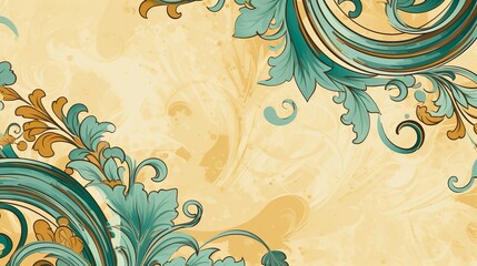 decorative frames and borders background