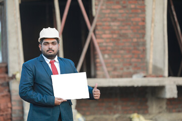 Portrait of civil engineer