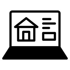 house advertisement icon