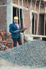 Portrait of civil engineer