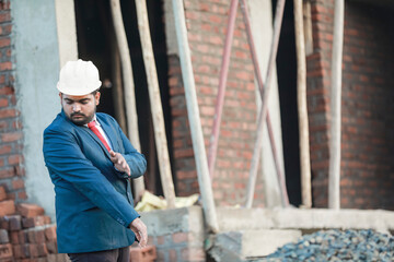 Portrait of civil engineer