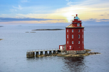 lighthouse Kjeungskjaer, Norway