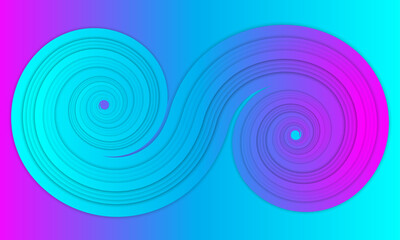 Trendy design template with fluid and liquid shapes. Abstract gradient backgrounds