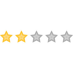 Flat Star Rating