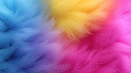 colored feather pattern texture background, pastel soft fur feather