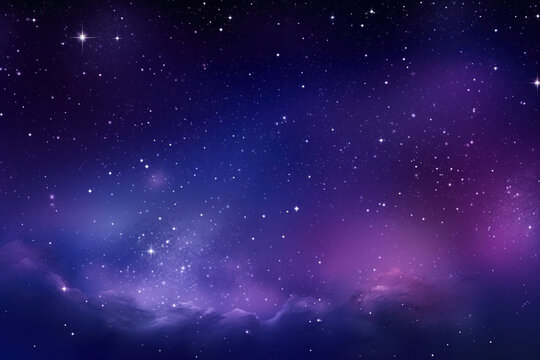 space background realistic starry night cosmos and shining stars milky way and stardust color galaxy