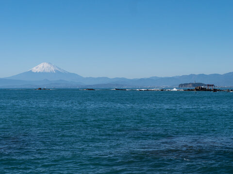 海岸の風景、葉山からの眺め
