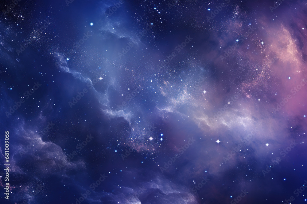 Wall mural galaxy in space textured background