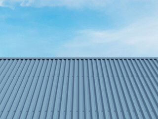 Fototapeta na wymiar Metal-sheets-roof-24