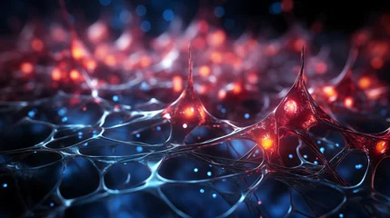 Fotobehang human nervous system © natalikp