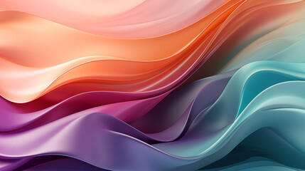 soft beautiful abstract waves