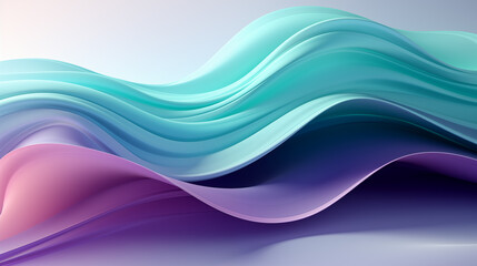 soft beautiful abstract waves