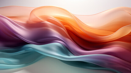 soft beautiful abstract waves