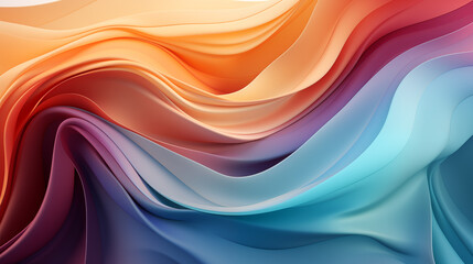 soft beautiful abstract waves