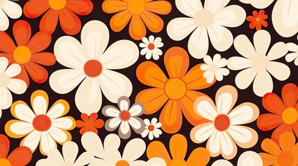 Obraz premium Abstract floral backdrop of pink flowers for spring or summer time. Banner background