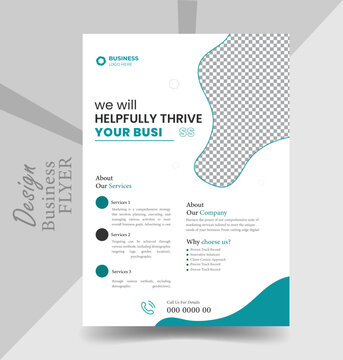 flyer design. New cline business flyer  design . Business flyer design . 