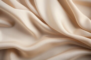 Obraz premium A Close Up View of a White Fabric
