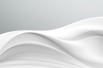 White grey curve waves flowing abstract background looping animation