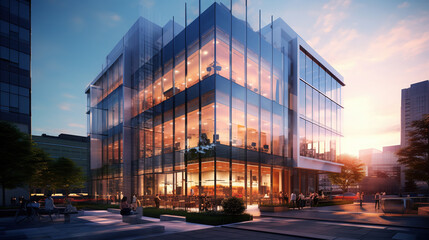 Exquisite Metropolitan Center for Contemporary Corporate Elegance and Modern Property Development Tower Showcase