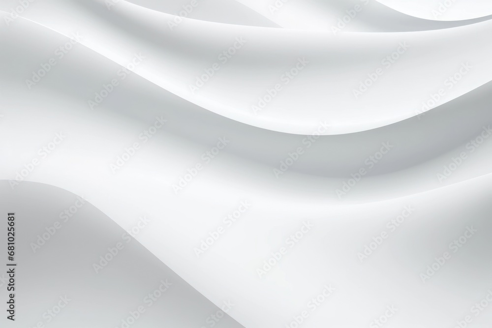 Poster White grey curve waves flowing abstract background looping animation