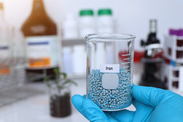 Iron fertilizer, Experimenting with chemical fertilizers for agriculture