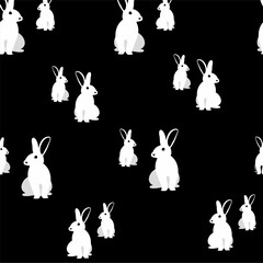 Cute animals winter pattern