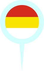 Bolivia Location Marker