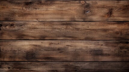 Obraz na płótnie Canvas Dark brown wooden plank background, wallpaper. Old grunge dark textured wooden background, The surface of the old brown wood texture