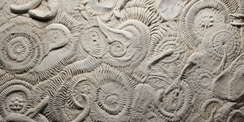 Limestone Fossils texture background