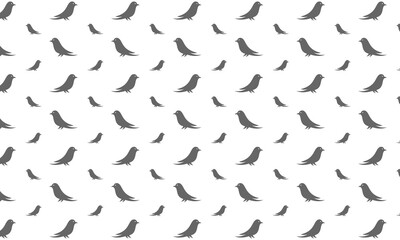 Cute bird illustration for background design vector
