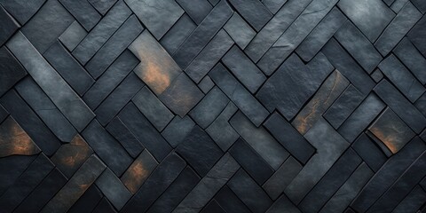 Slate tile pattern background