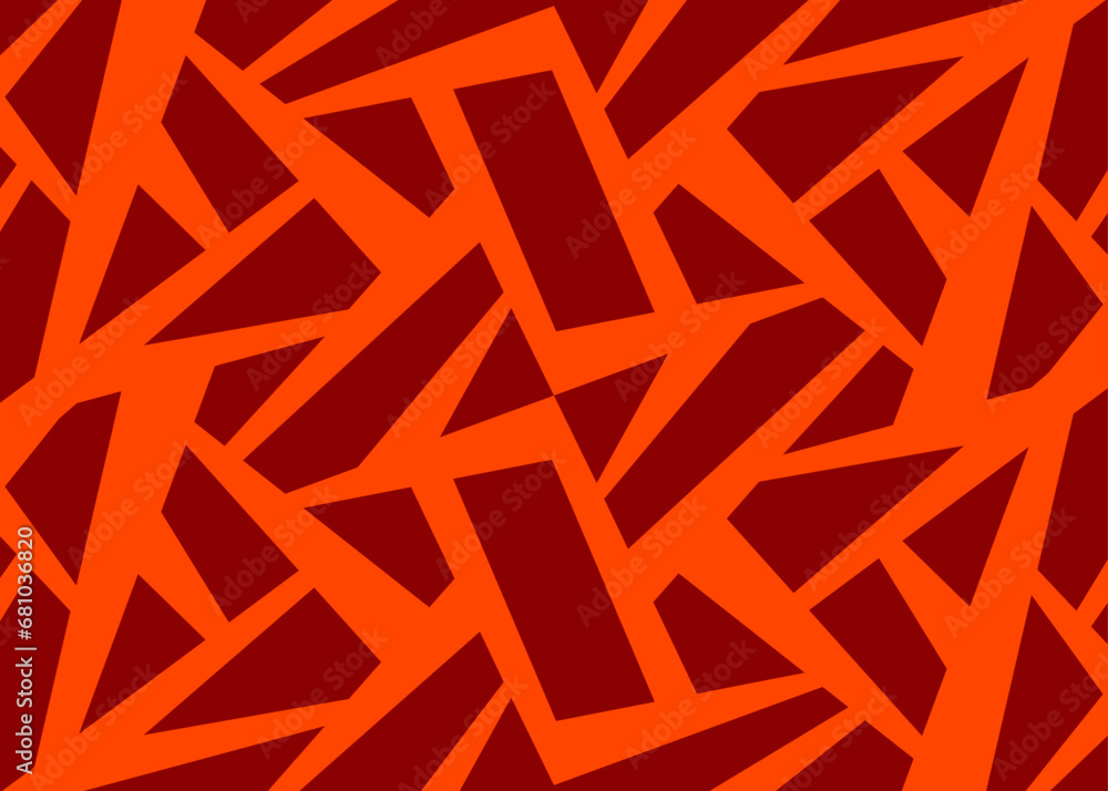 Poster abstract background with geometric and irregular line pattern