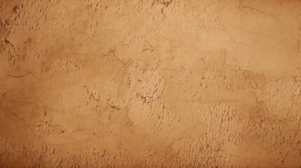 Old brown paper parchment background with distressed vintage stains and ink spatter and white faded...